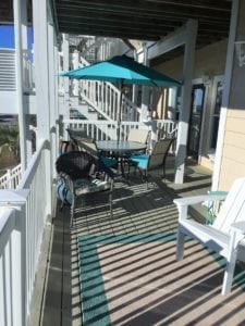 Luxury dog friendly 4 bedroom 4 bath villa exactly 200 feet from the beautiful Atlantic with furnished shaded deck.
