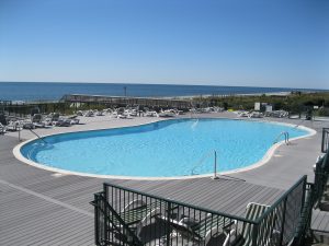 Pool at Ocean Isle Beach Vacation Condo Rentals