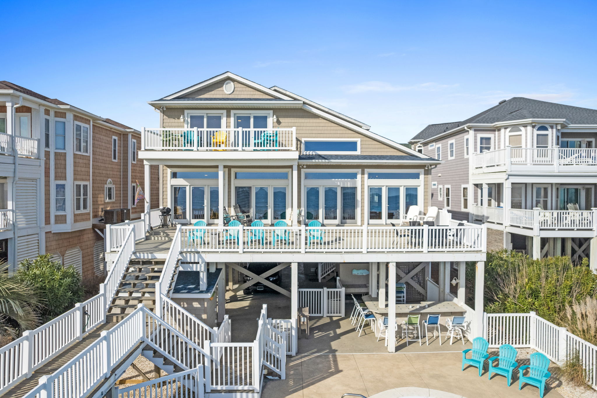 ocean front vacation home