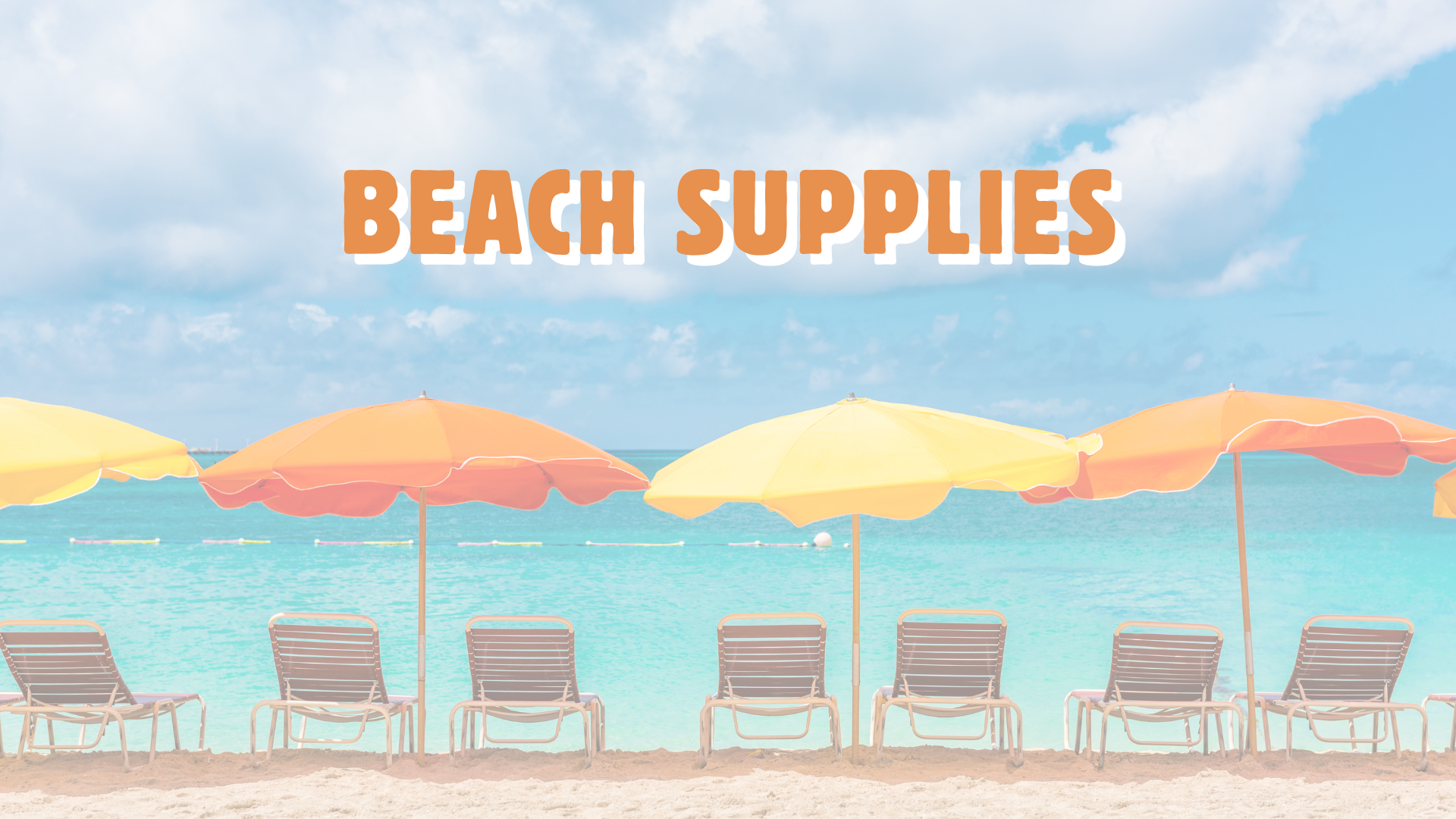 Beach Supplies